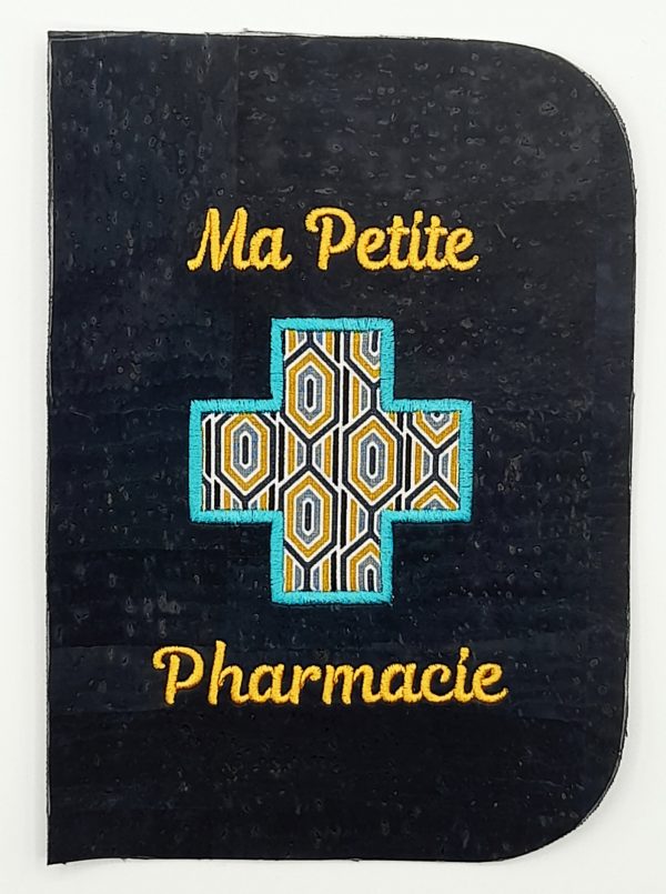 Pharmacie de Magali - Marine / Géométrique moutarde limalou