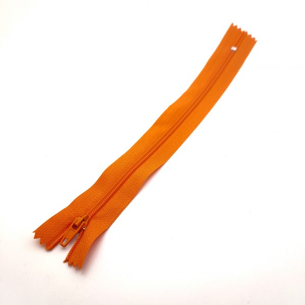 Fermeture éclair n°3 - 20 cm - Orange limalou