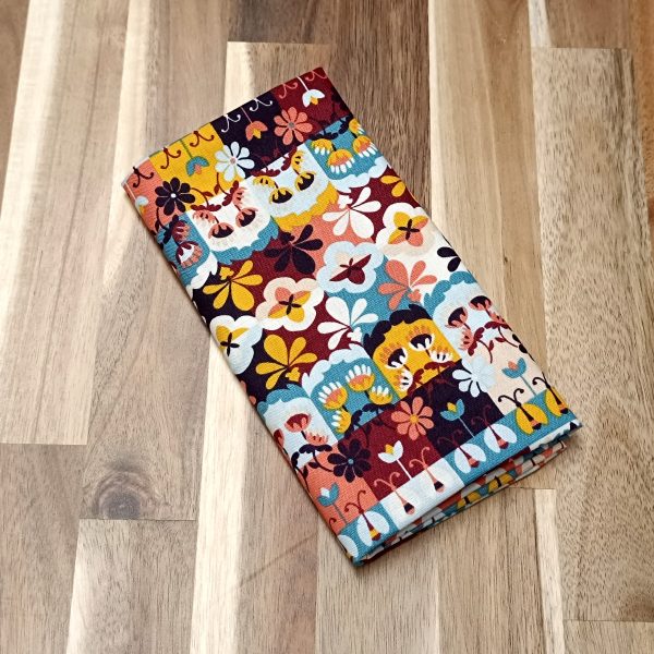 Coupon coton - Mosaïque multicolore