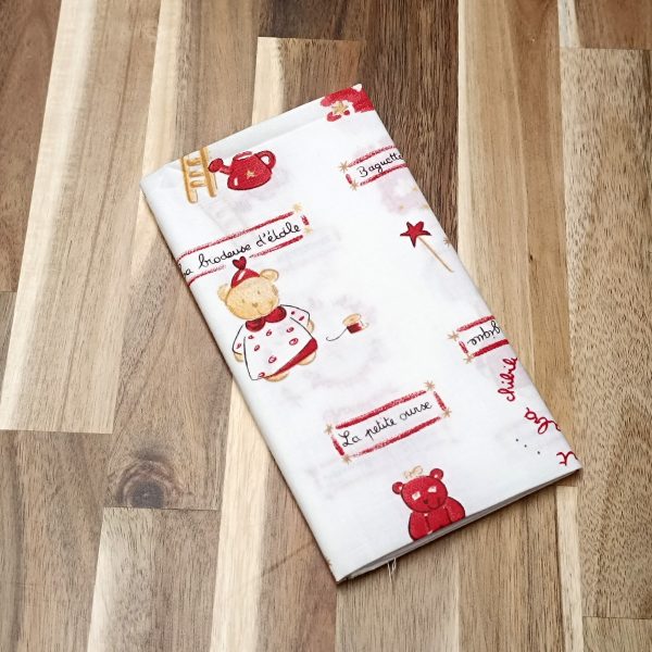 Coupon coton - Petits nounours rétro