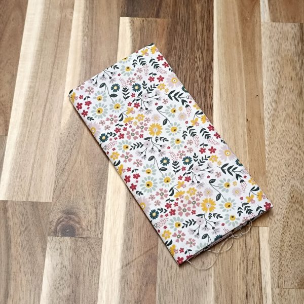 Coupon coton - Petites fleurs multicolores