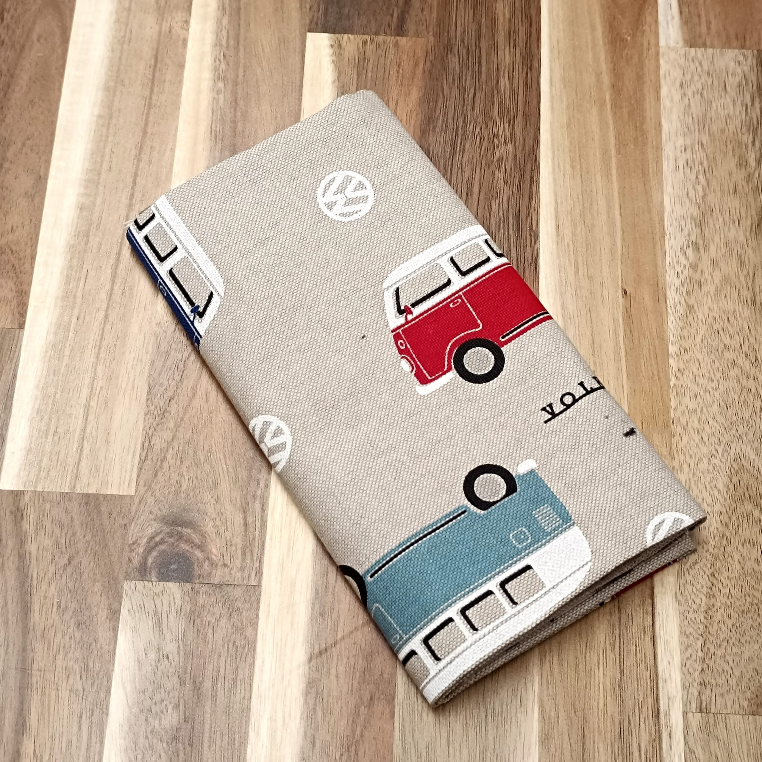 Coupon coton - Toile épaisse combi VW