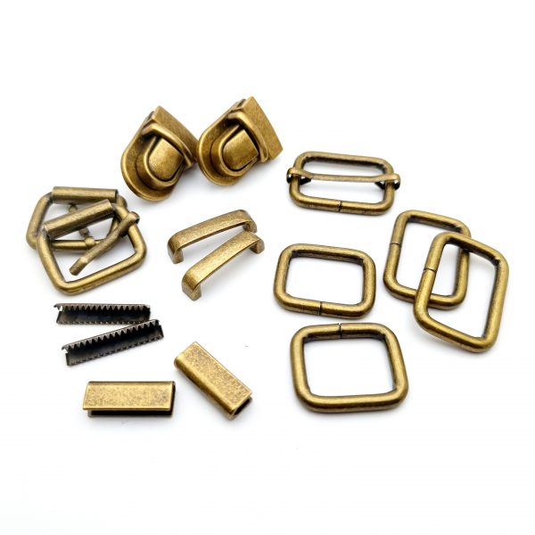 Kit bouclerie - Sac Esther - Bronze