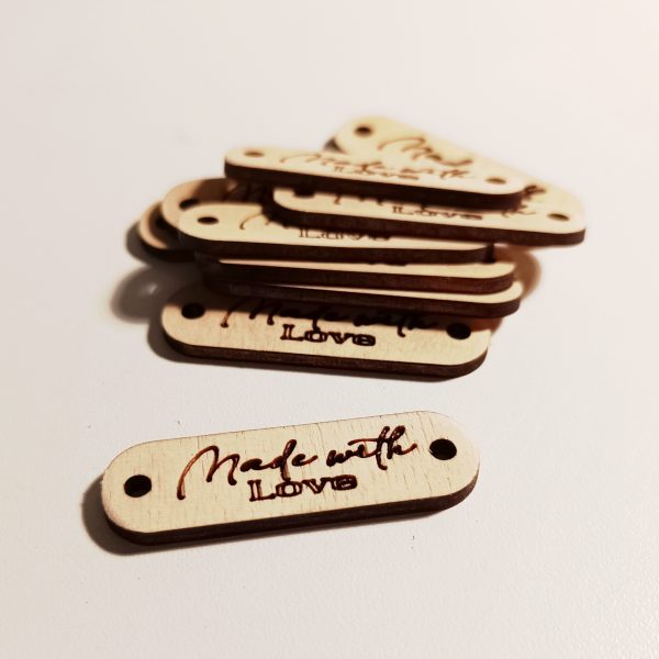 Déco bois à coudre - Made with love