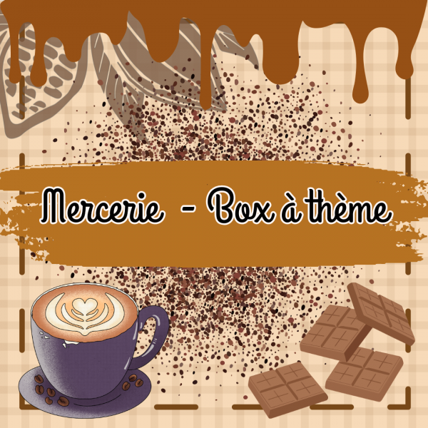 Mini-box mercerie - Thème Petit Déj'