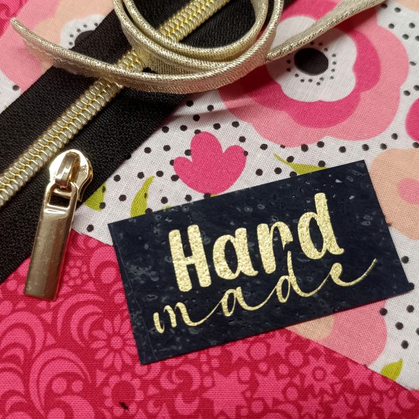 Kit Couture - Petit porte monnaie Lucie - Fleuri fond clair