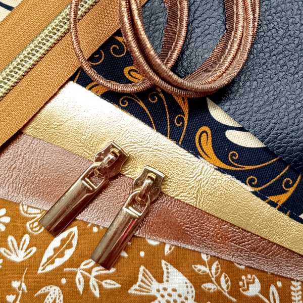Kit Couture - Céline - Marine orange marron