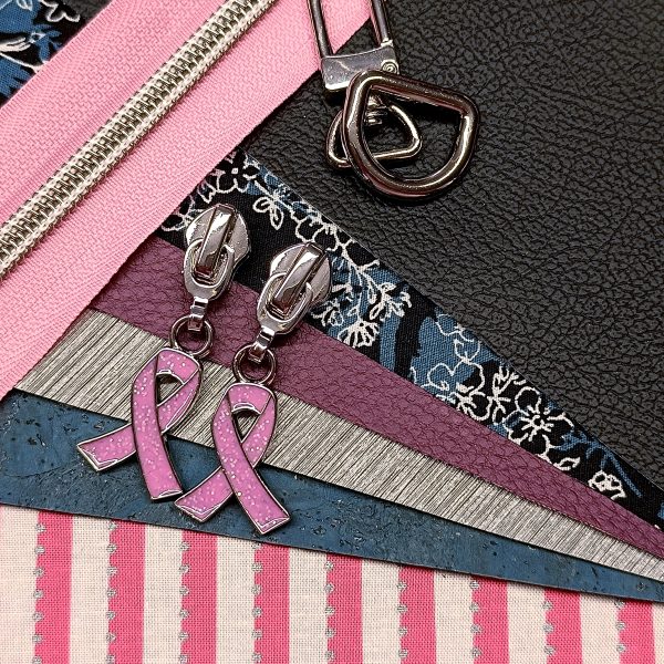 Kit Edition Limitée Octobre Rose - Juliette - Fleurs bleues et noires