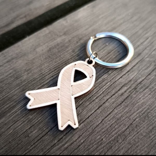 Porte clé octobre rose 2026