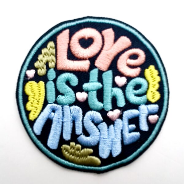 Patch thermocollant - Love is the answer
