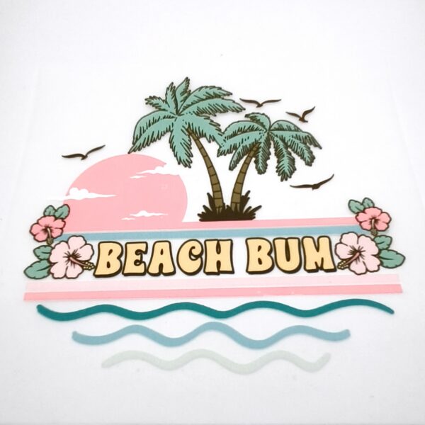 Motif thermocollant - Plage