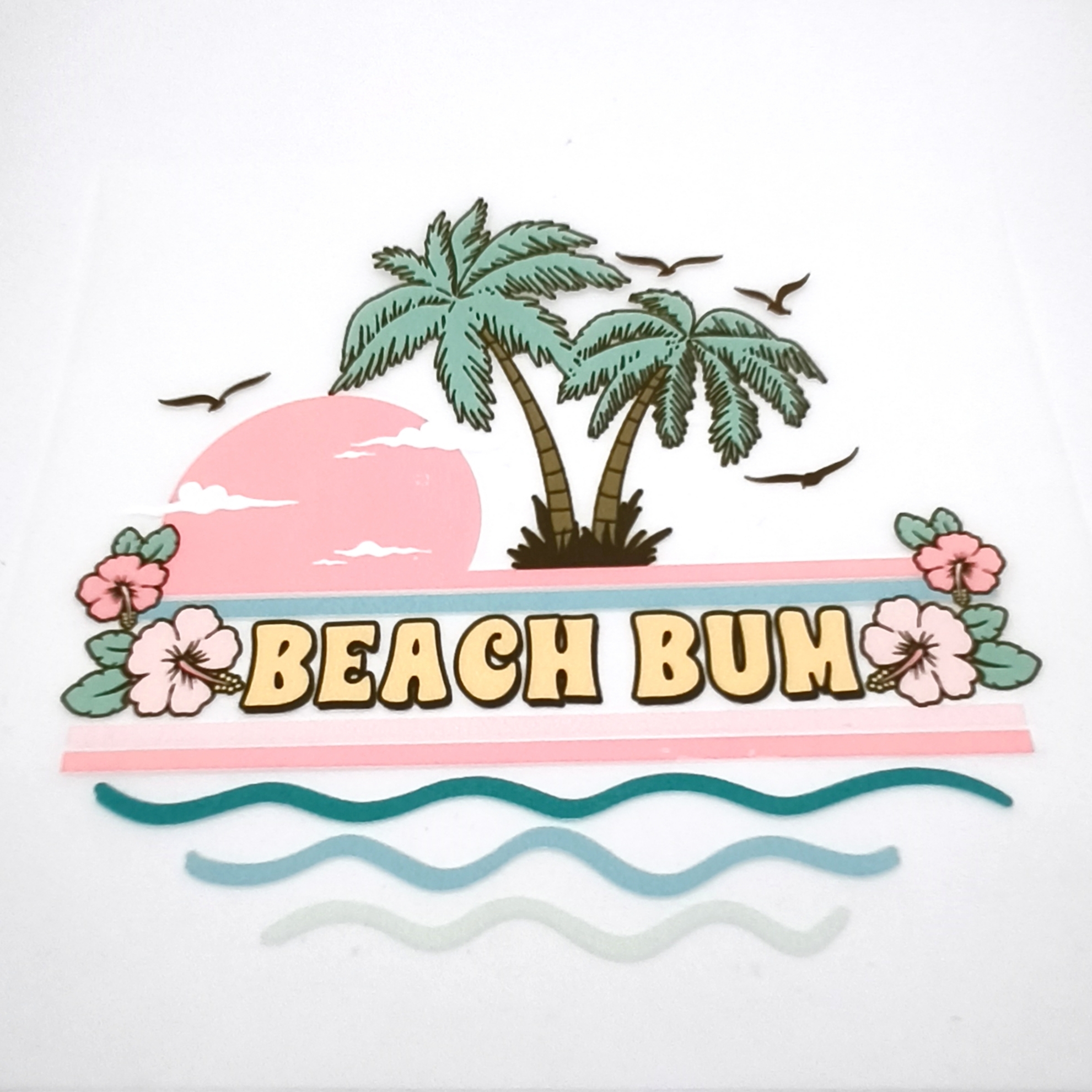 Motif thermocollant - Plage
